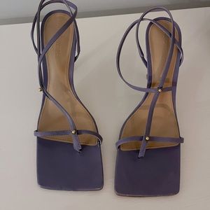 Bottega Veneta Stretch 90mm leather sandals